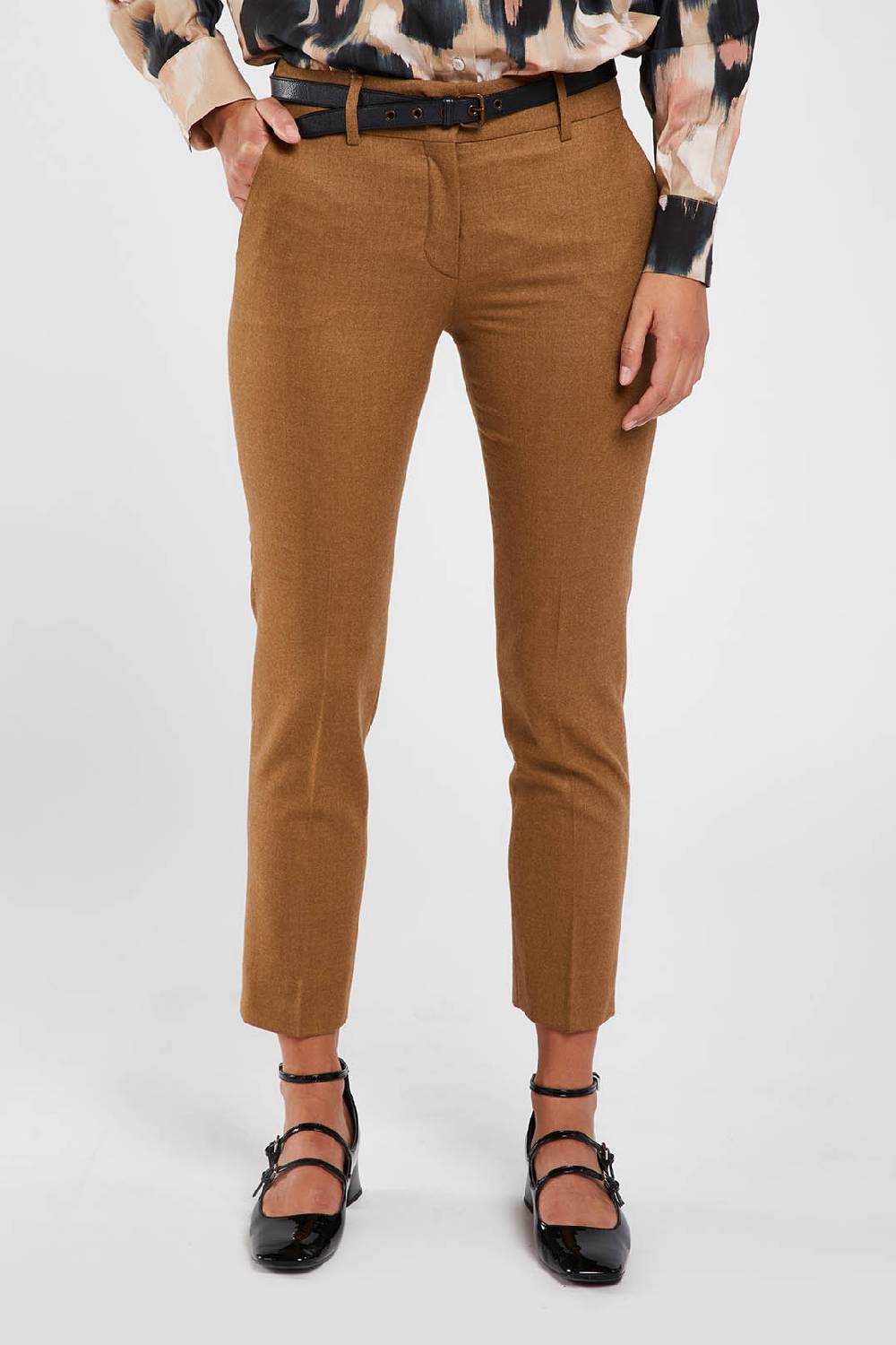 Piazza Sempione KIM Flanella di lana stretch