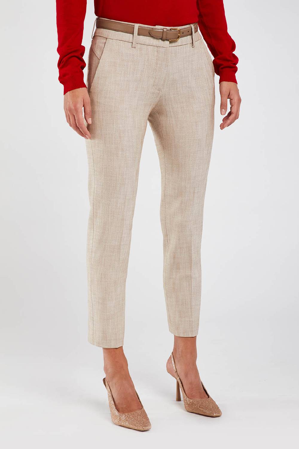 Piazza Sempione KIM Gabardina diagonale stretch