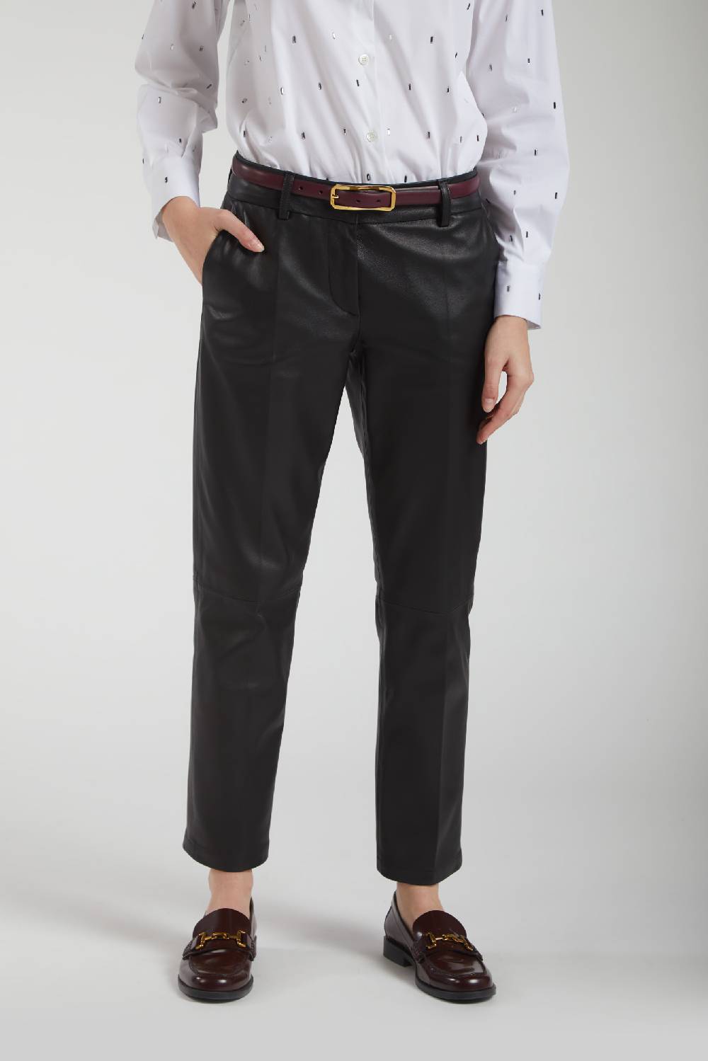 Piazza Sempione KIM Pantalone In Nappa