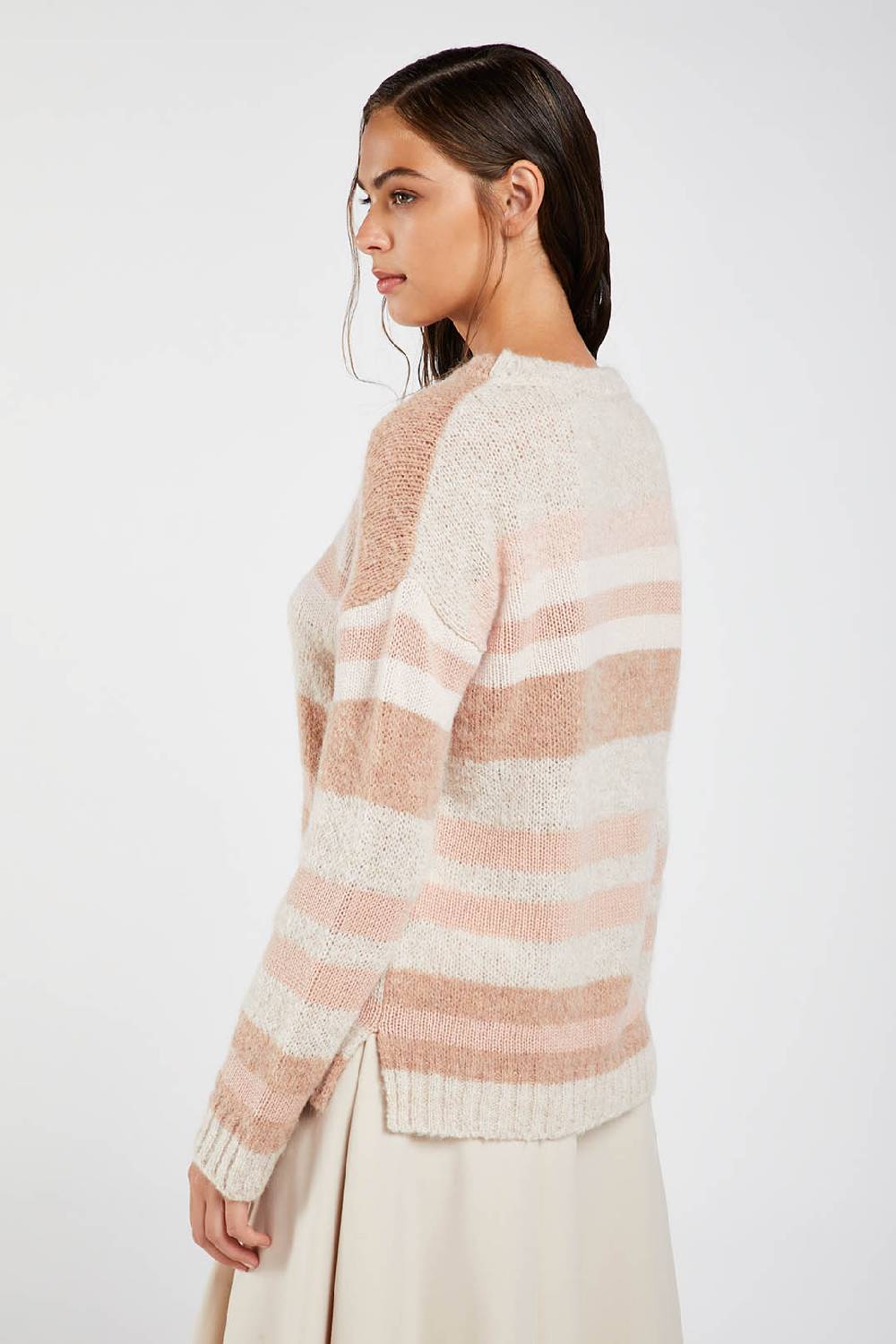 Piazza Sempione Maglia Girocollo A Righe