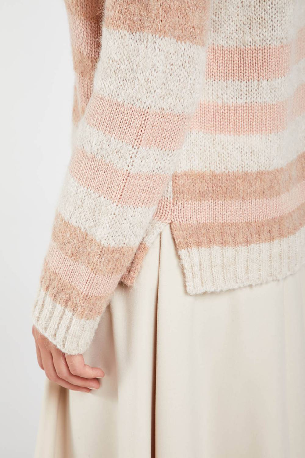 Piazza Sempione Maglia Girocollo A Righe