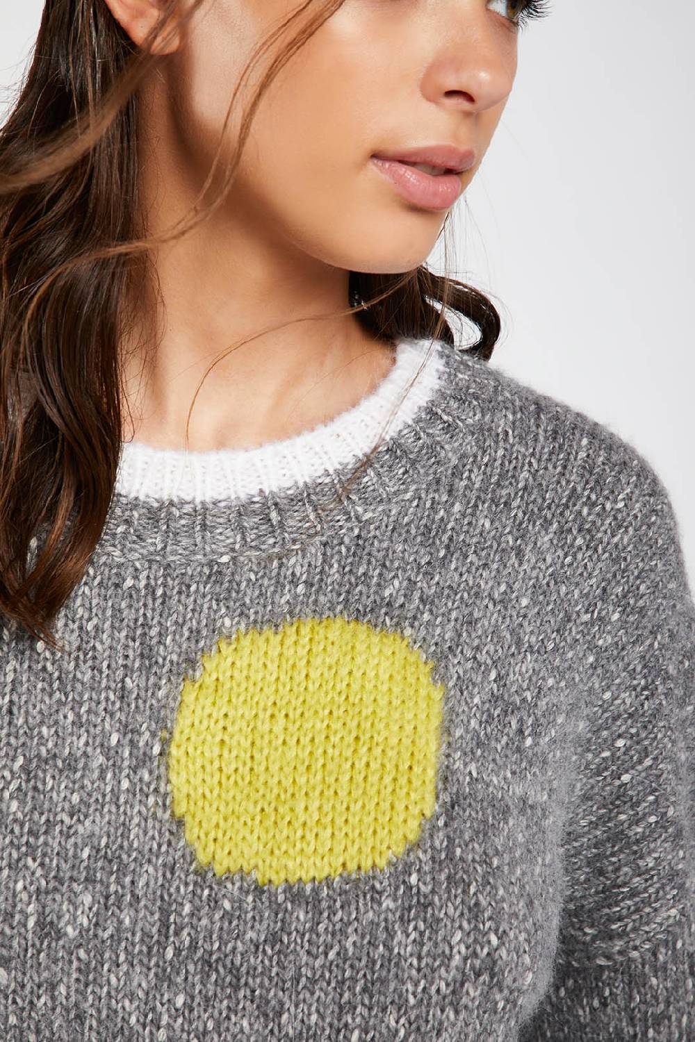 Piazza Sempione Maglia Girocollo Con Disegno Pois