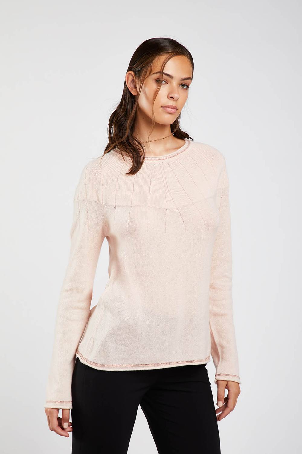 Piazza Sempione Maglia girocollo in cashmere