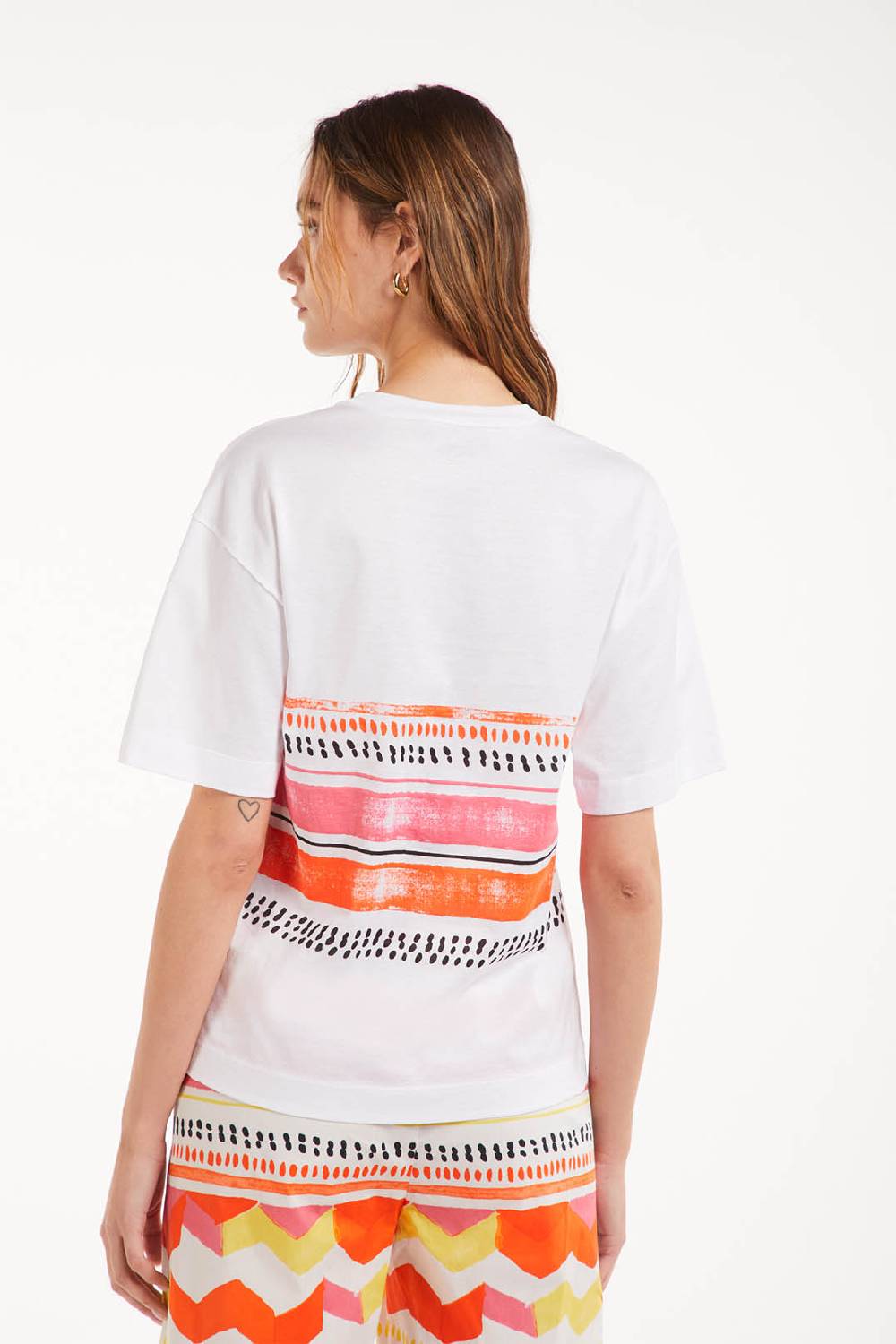 Piazza Sempione T-shirt In Jersey Di Cotone