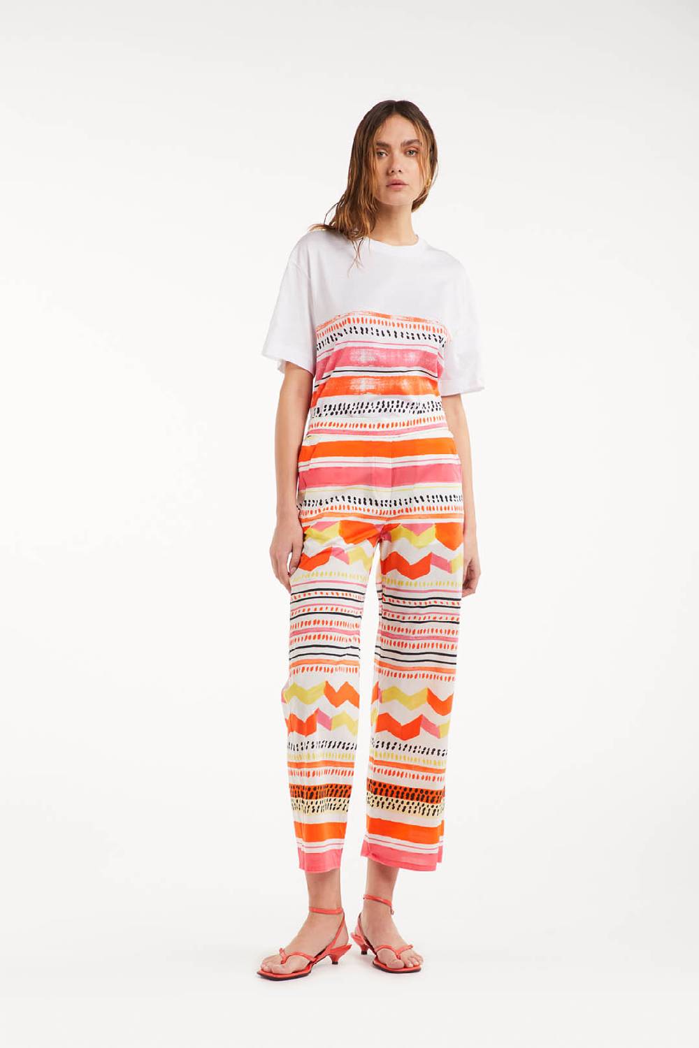 Piazza Sempione T-shirt in jersey di cotone