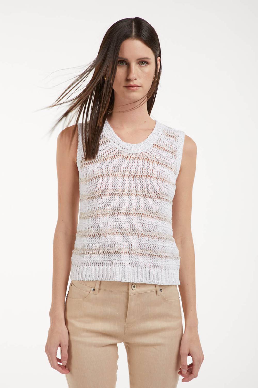 Piazza Sempione Top a righe