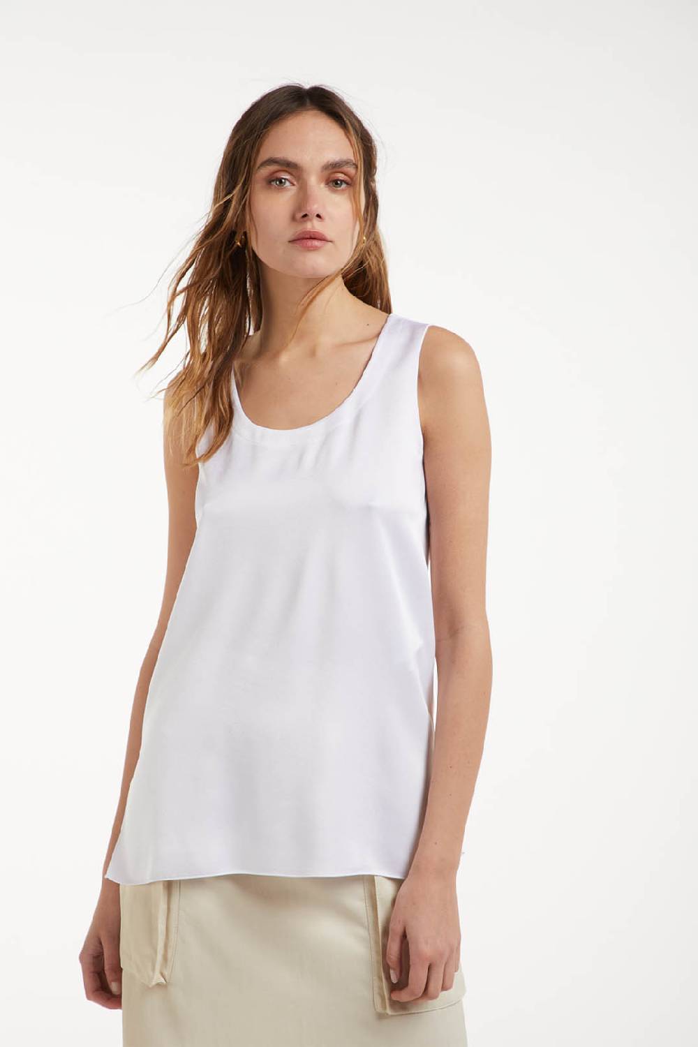 Piazza Sempione Top Senza Maniche