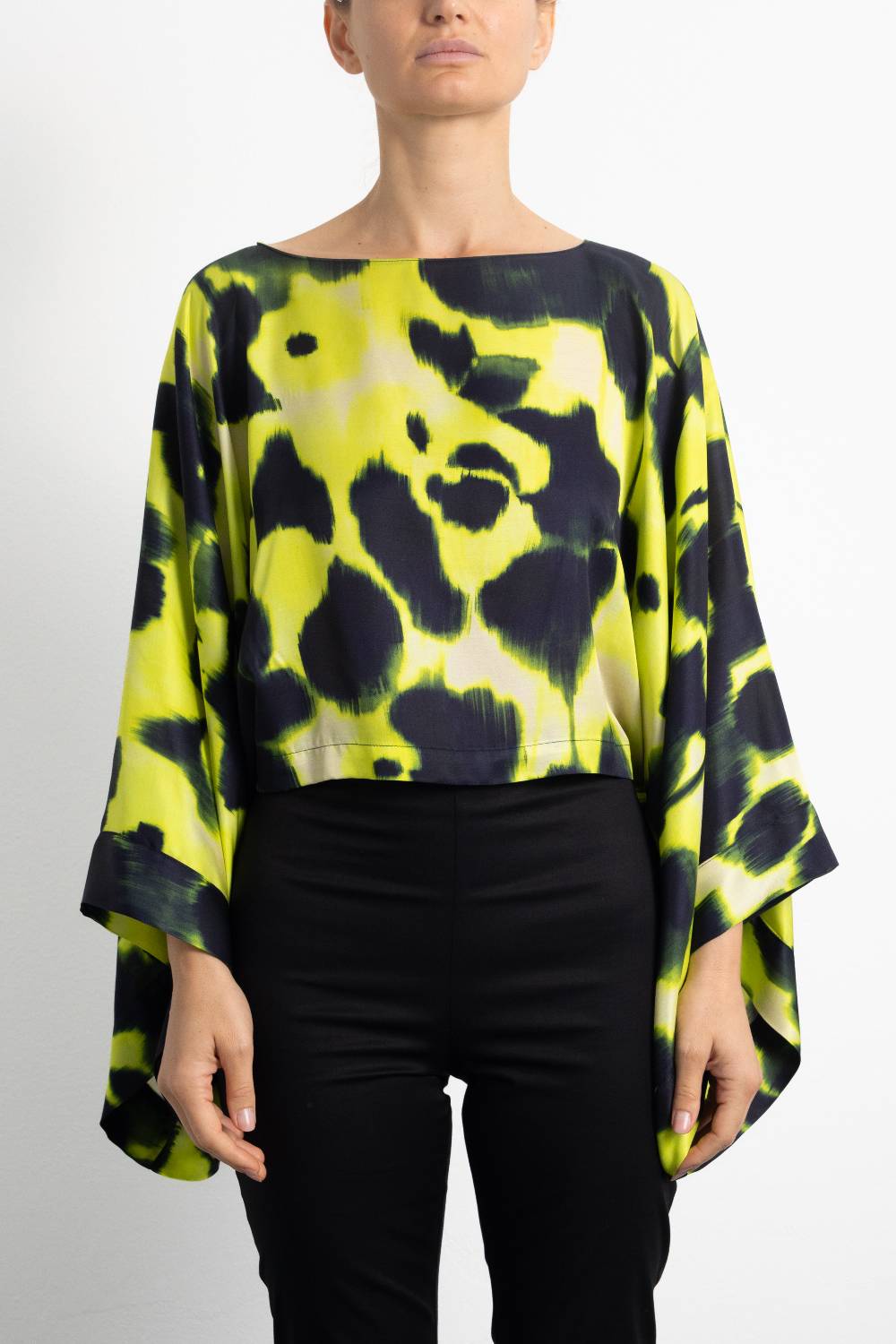 PierAntonio Gaspari BLUSA FLUIDO STAMPA