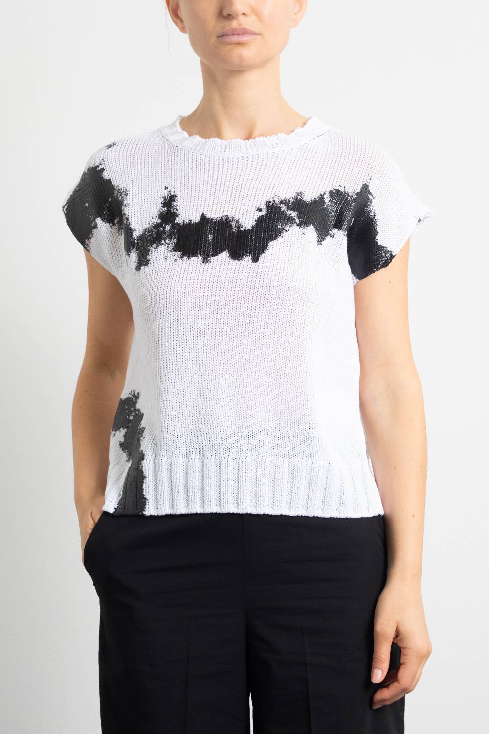 PierAntonio Gaspari PULL S/M COTONE LAMINA