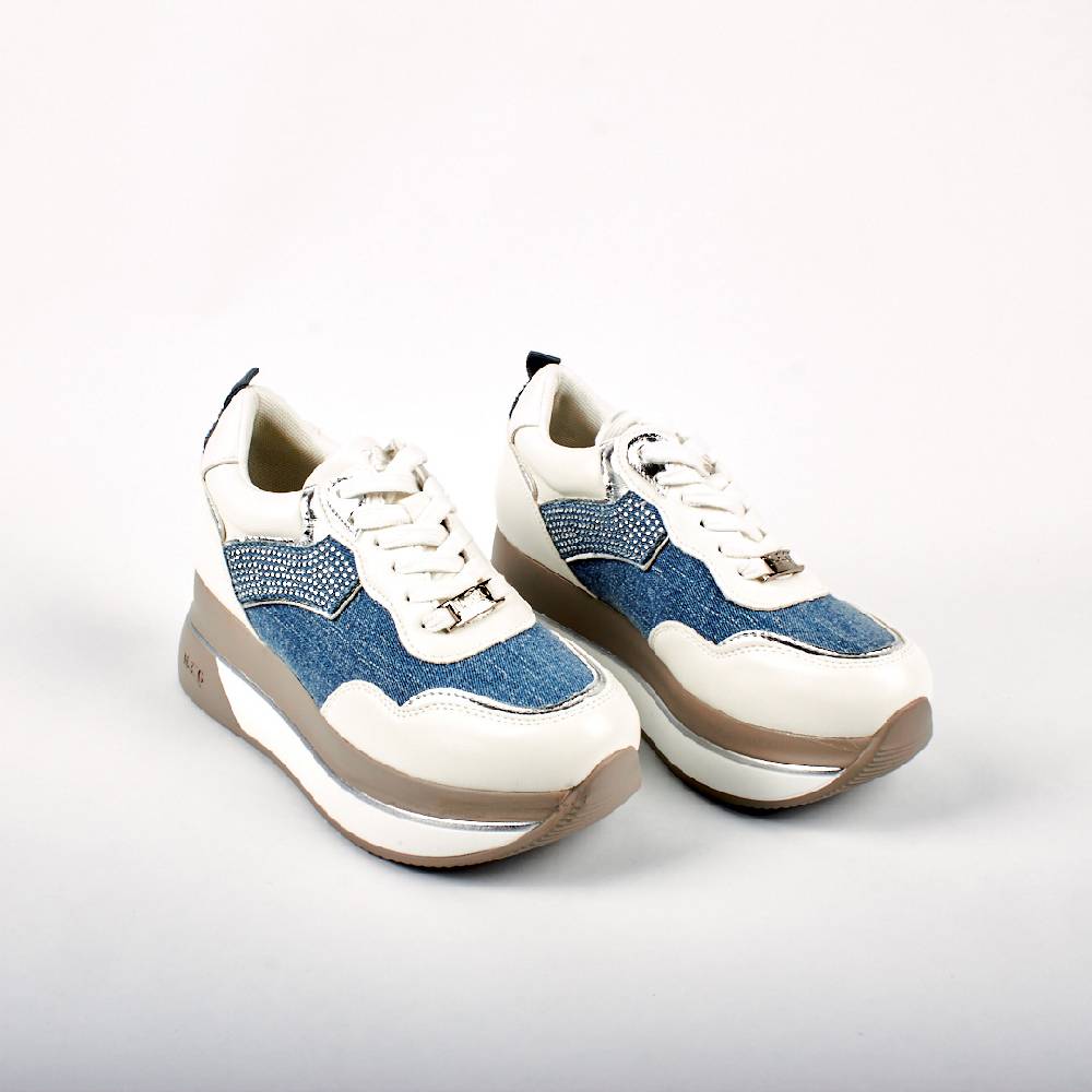 Pierfrancesco Vincenti E551 Bianco/Denim