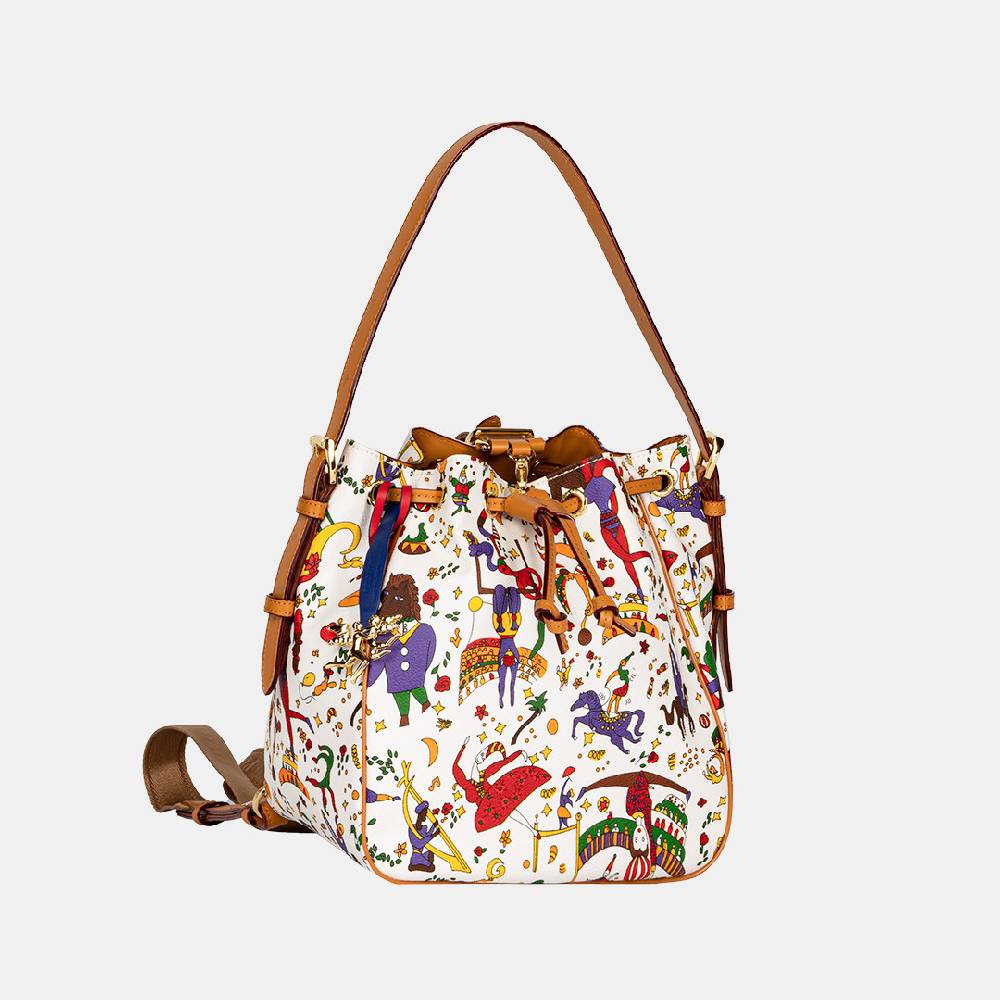 Piero Guidi PIERO GUIDI BACKPACK&BUCKET BAG "MANUELA"/ZAINO&SECCHIELLO