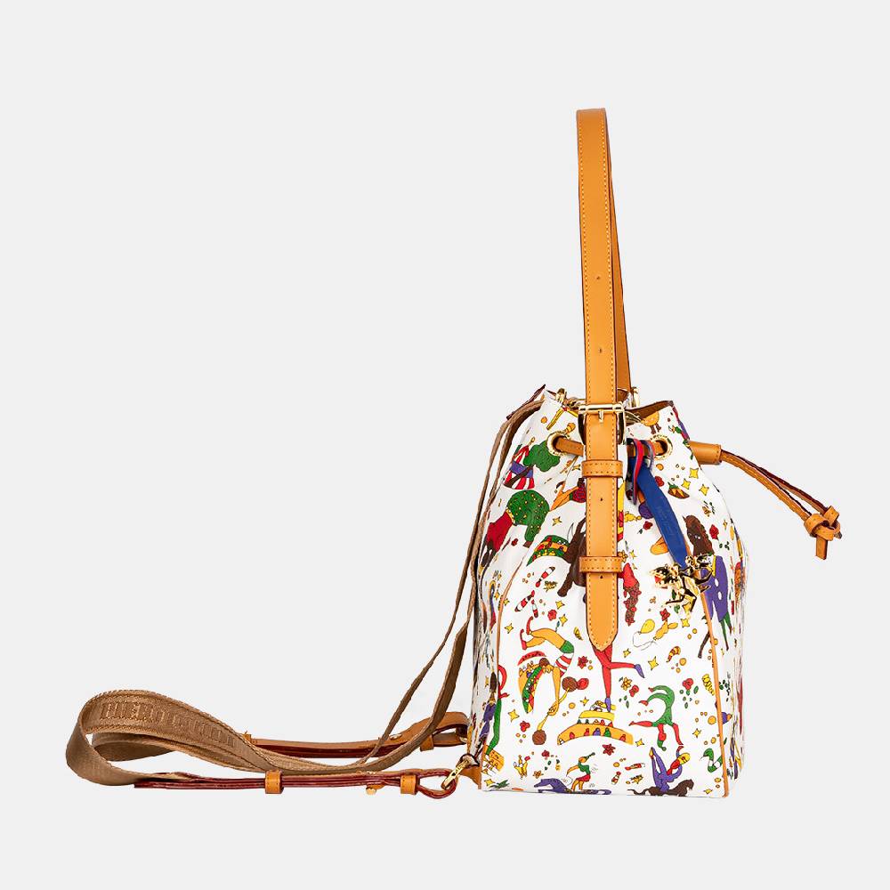 Piero Guidi PIERO GUIDI BACKPACK&BUCKET BAG "MANUELA"/ZAINO&SECCHIELLO