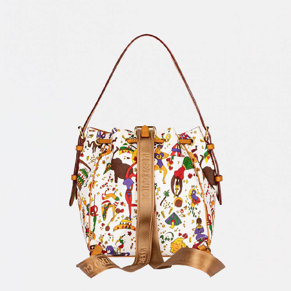 Piero Guidi PIERO GUIDI BACKPACK&BUCKET BAG "MANUELA"/ZAINO&SECCHIELLO