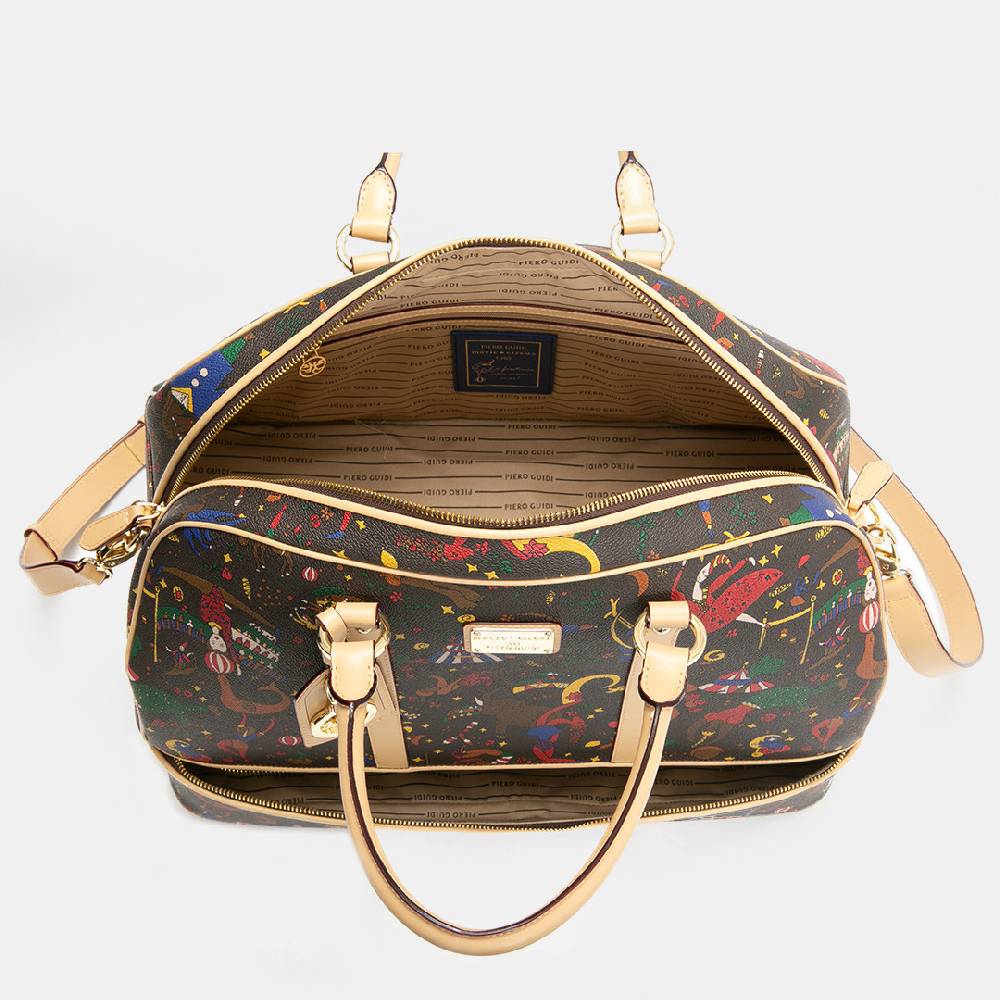 Piero Guidi PIERO GUIDI BOSTON BAG "ALESSANDRIA"/SACCA DA VIAGGIO