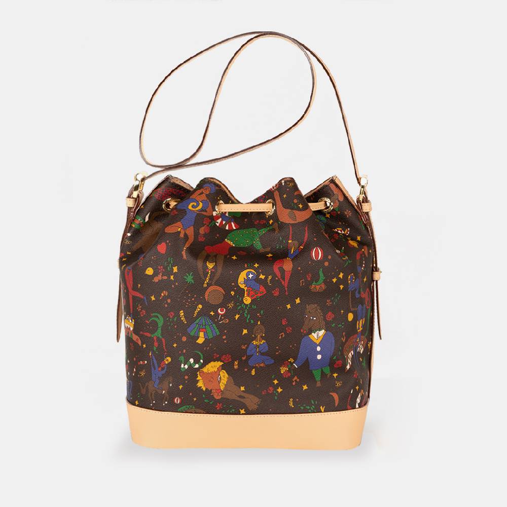 Piero Guidi PIERO GUIDI BUCKET BAG "SOFIA"/SECCHIELLO