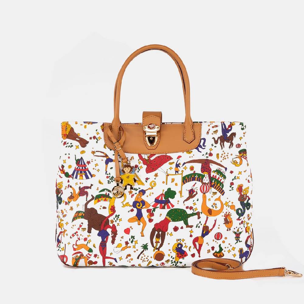 Piero Guidi PIERO GUIDI HANDBAG WITH SHOULDER STRAP/BORSA A MANO CON TRACOLLA