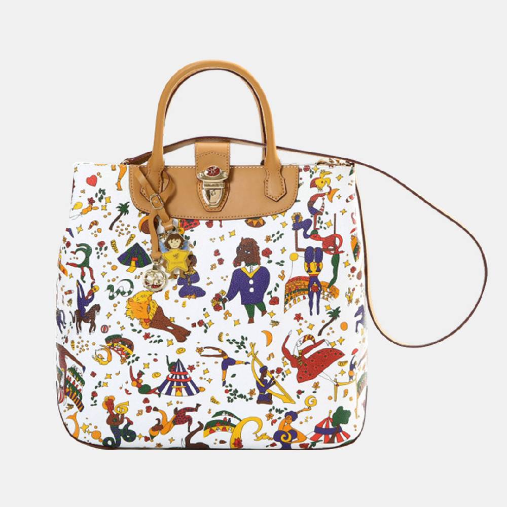 Piero Guidi PIERO GUIDI HANDBAG WITH SHOULDER STRAP/BORSA A MANO CON TRACOLLA