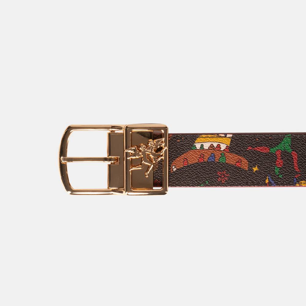 Piero Guidi PIERO GUIDI REVERSIBLE BELT IN 2 COLORS/CINTURA REVERSIBILE IN 2 COLORI