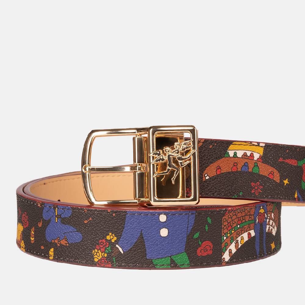 Piero Guidi PIERO GUIDI REVERSIBLE BELT IN 2 COLORS/CINTURA REVERSIBILE IN 2 COLORI