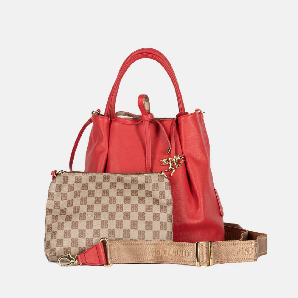 Piero Guidi PIERO GUIDI SATCHEL BAG DOUBLE/BAULETTO REVERSIBILE