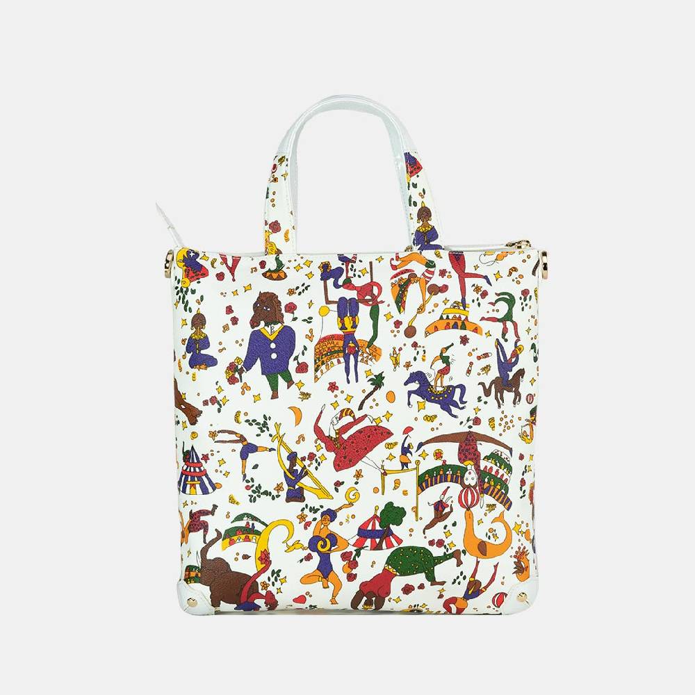 Piero Guidi PIERO GUIDI SATCHEL/TRACOLLA PIATTA CON MANICI