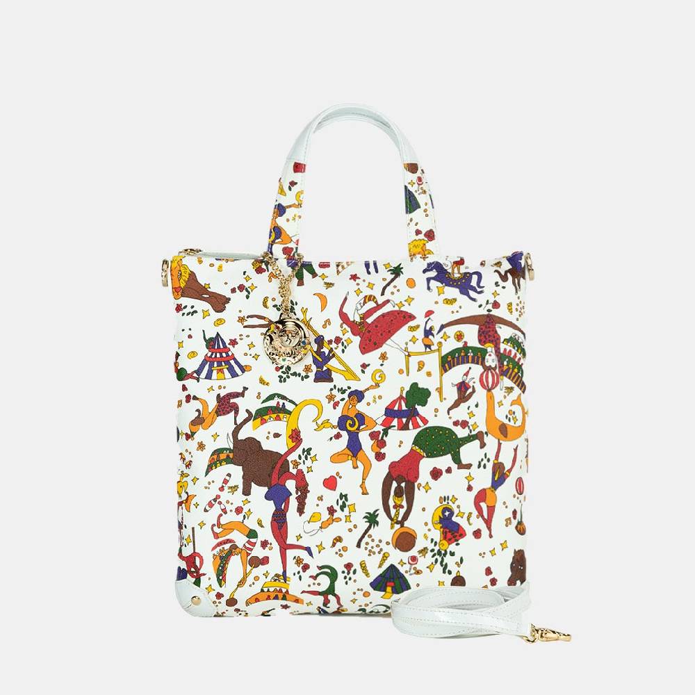 Piero Guidi PIERO GUIDI SATCHEL/TRACOLLA PIATTA CON MANICI