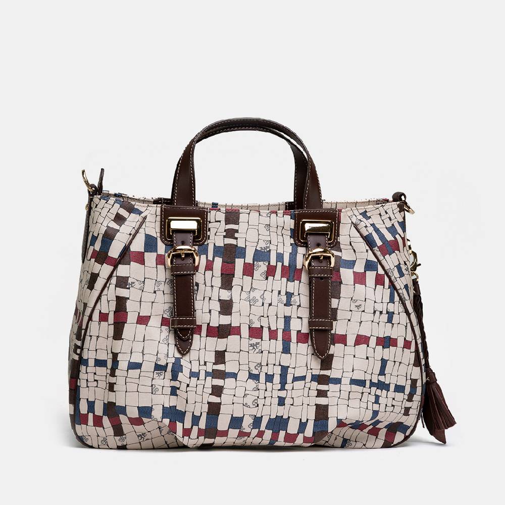 Piero Guidi PIERO GUIDI SATCHEL WITH SHOULDER STRAP / TRACOLLA CON MANICI