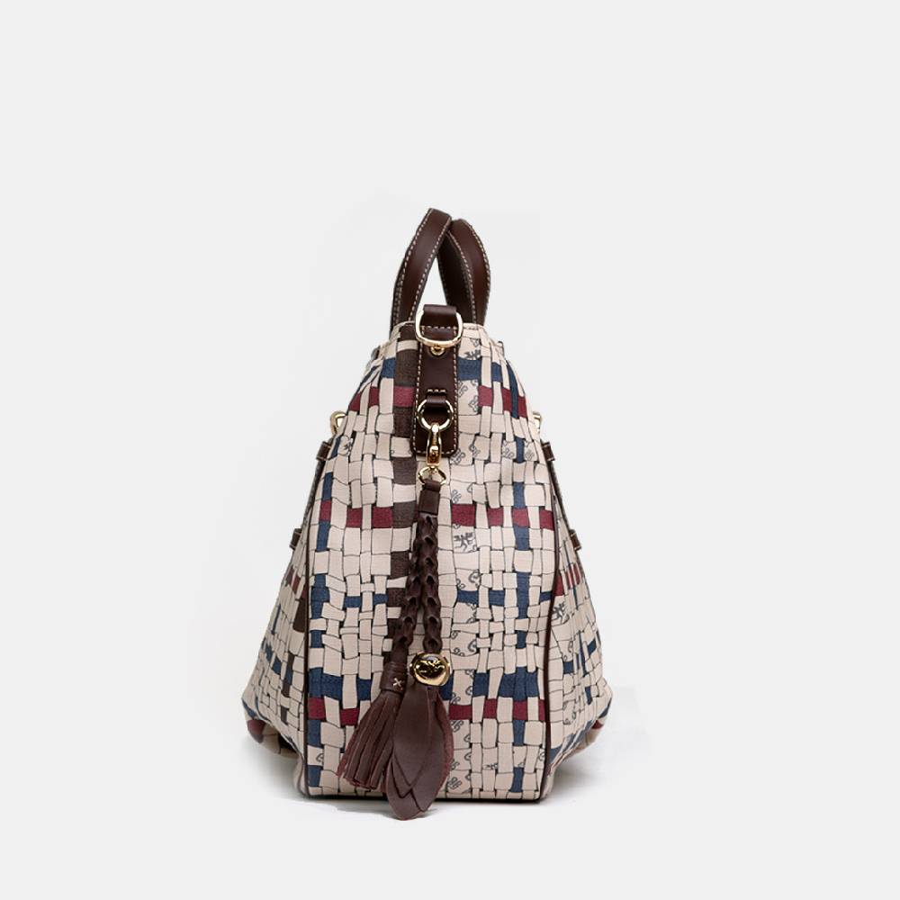 Piero Guidi PIERO GUIDI SATCHEL WITH SHOULDER STRAP / TRACOLLA CON MANICI