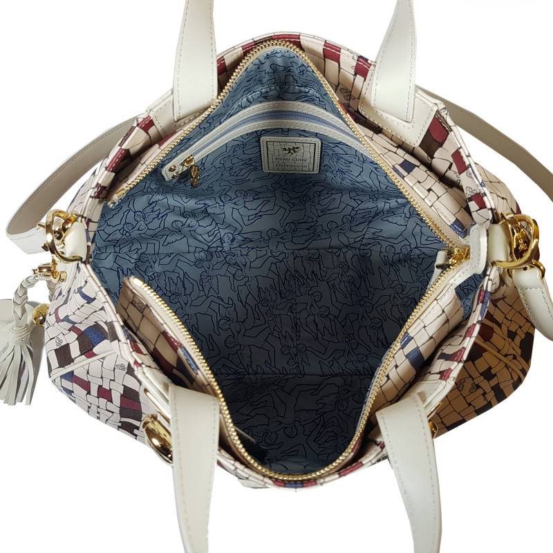 Piero Guidi PIERO GUIDI SATCHEL WITH SHOULDER STRAP / TRACOLLA CON MANICI