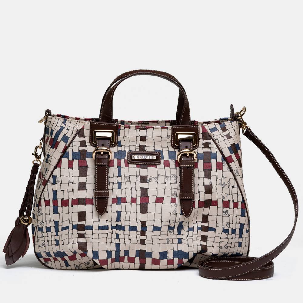 Piero Guidi PIERO GUIDI SATCHEL WITH SHOULDER STRAP / TRACOLLA CON MANICI
