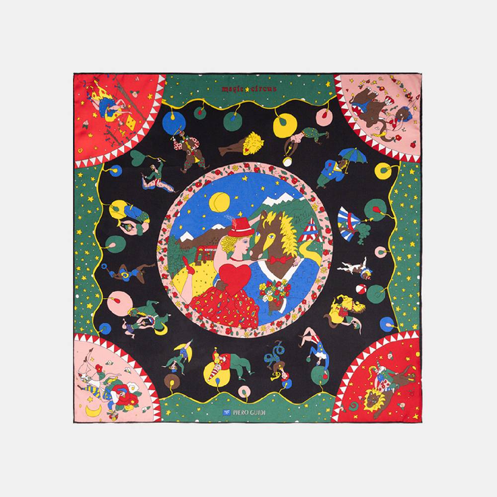 Piero Guidi PIERO GUIDI SILK BANDANA "Charlotte"/ BANDANA IN SETA "Charlotte"