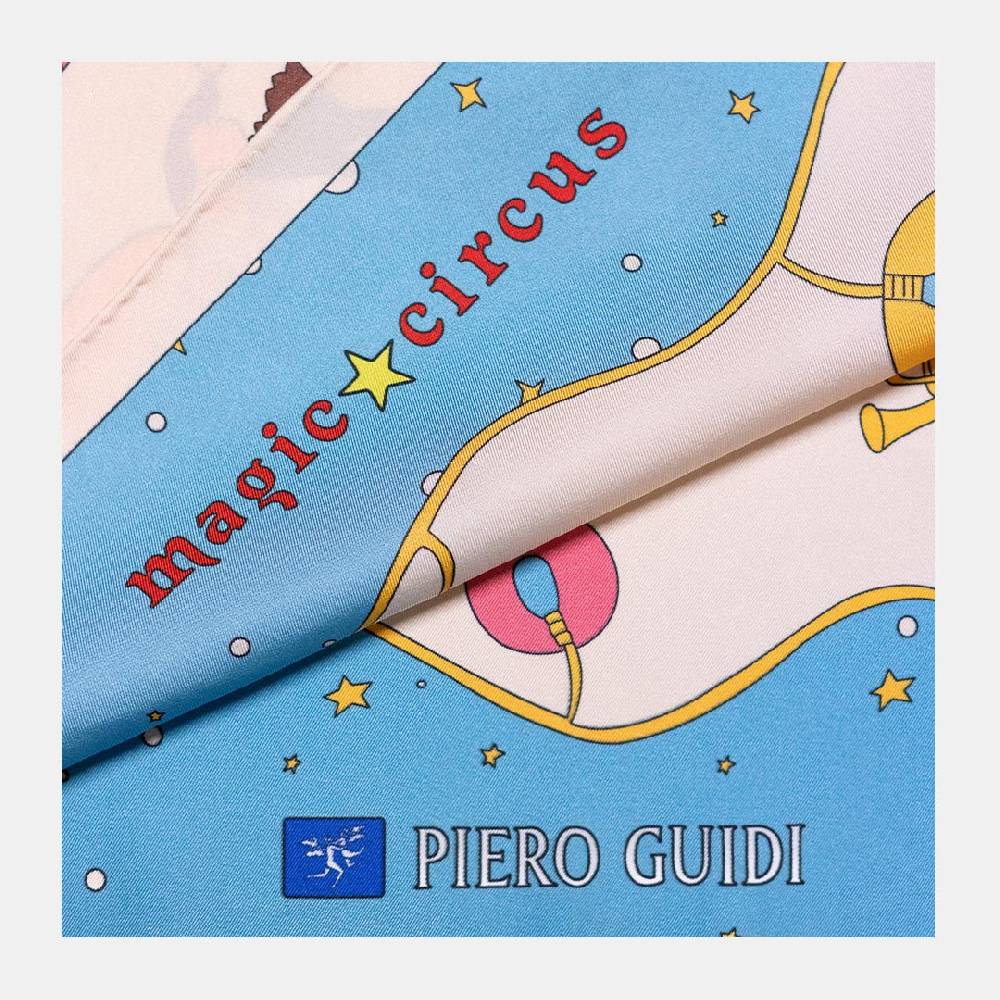 Piero Guidi PIERO GUIDI SILK SCARF "Charlotte"/ FOULARD IN SETA "Charlotte"