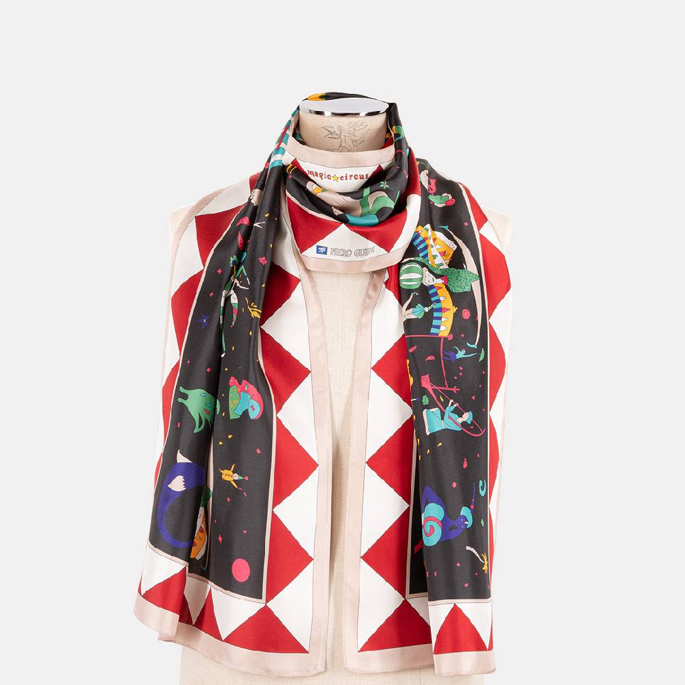 Piero Guidi PIERO GUIDI SILK SCARF "NOEMI"/ FOULARD IN SETA