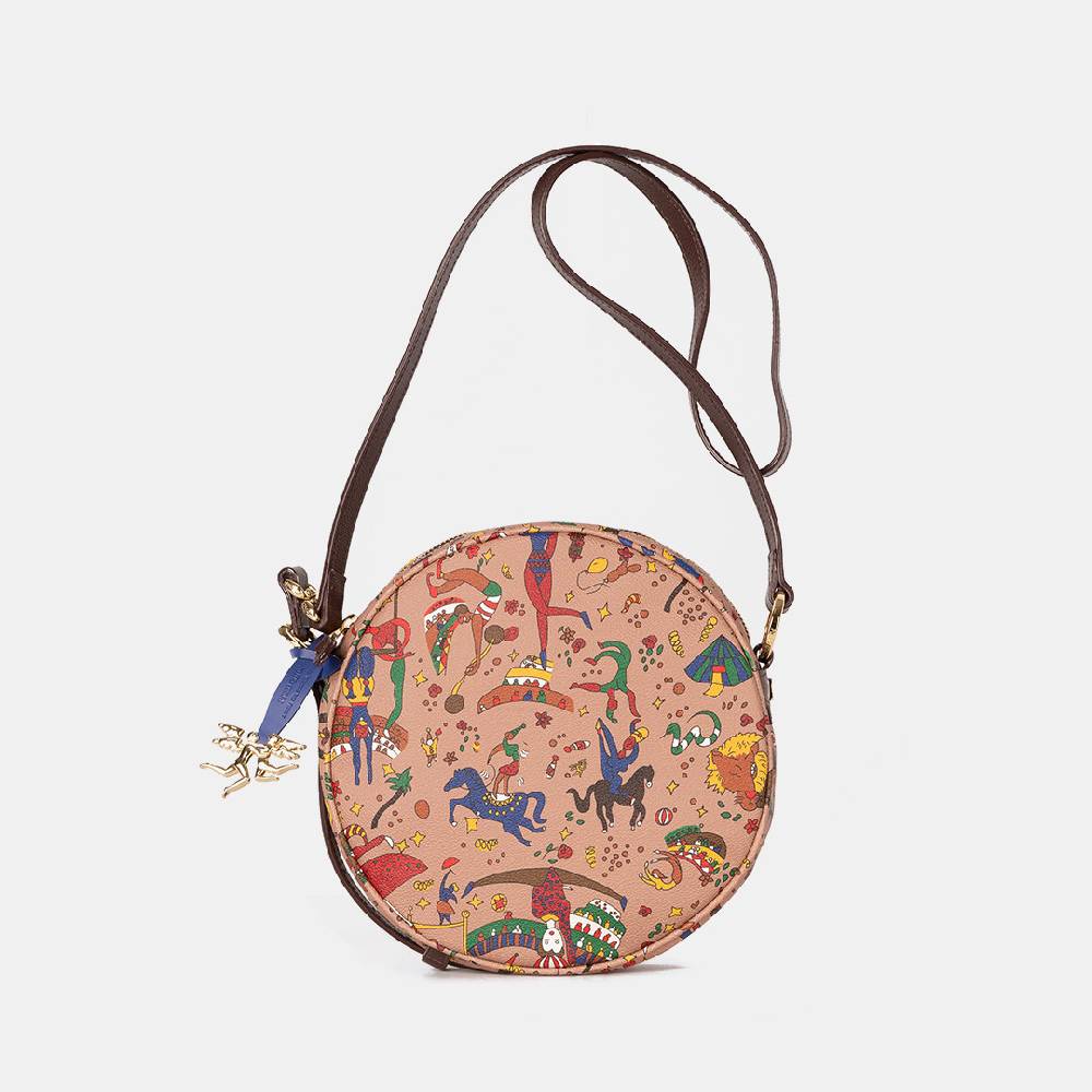 Piero Guidi PIERO GUIDI SLING BAG "TAMBURELLO"/TRACOLLINA