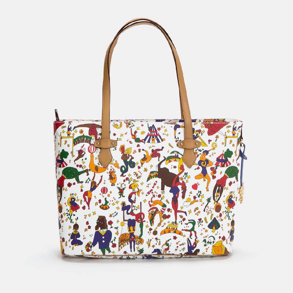 Piero Guidi PIERO GUIDI TOTE BAG "CHIARA"/SHOPPING BAG LARGE