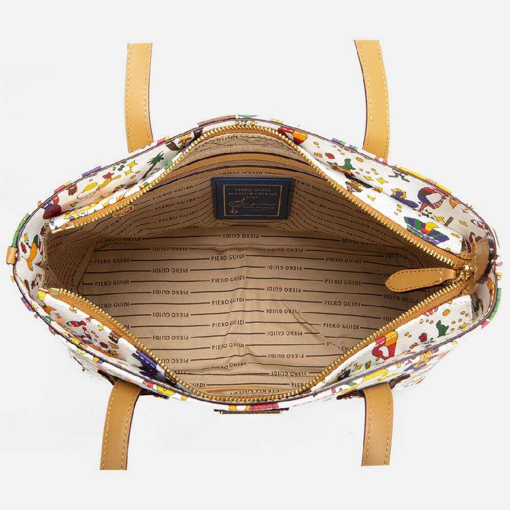 Piero Guidi PIERO GUIDI TOTE BAG "CHIARA"/SHOPPING BAG LARGE