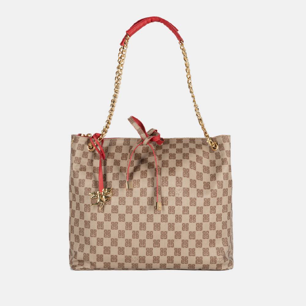 Piero Guidi PIERO GUIDI TOTE BAG DOUBLE/SHOPPING BAG REVERSIBILE