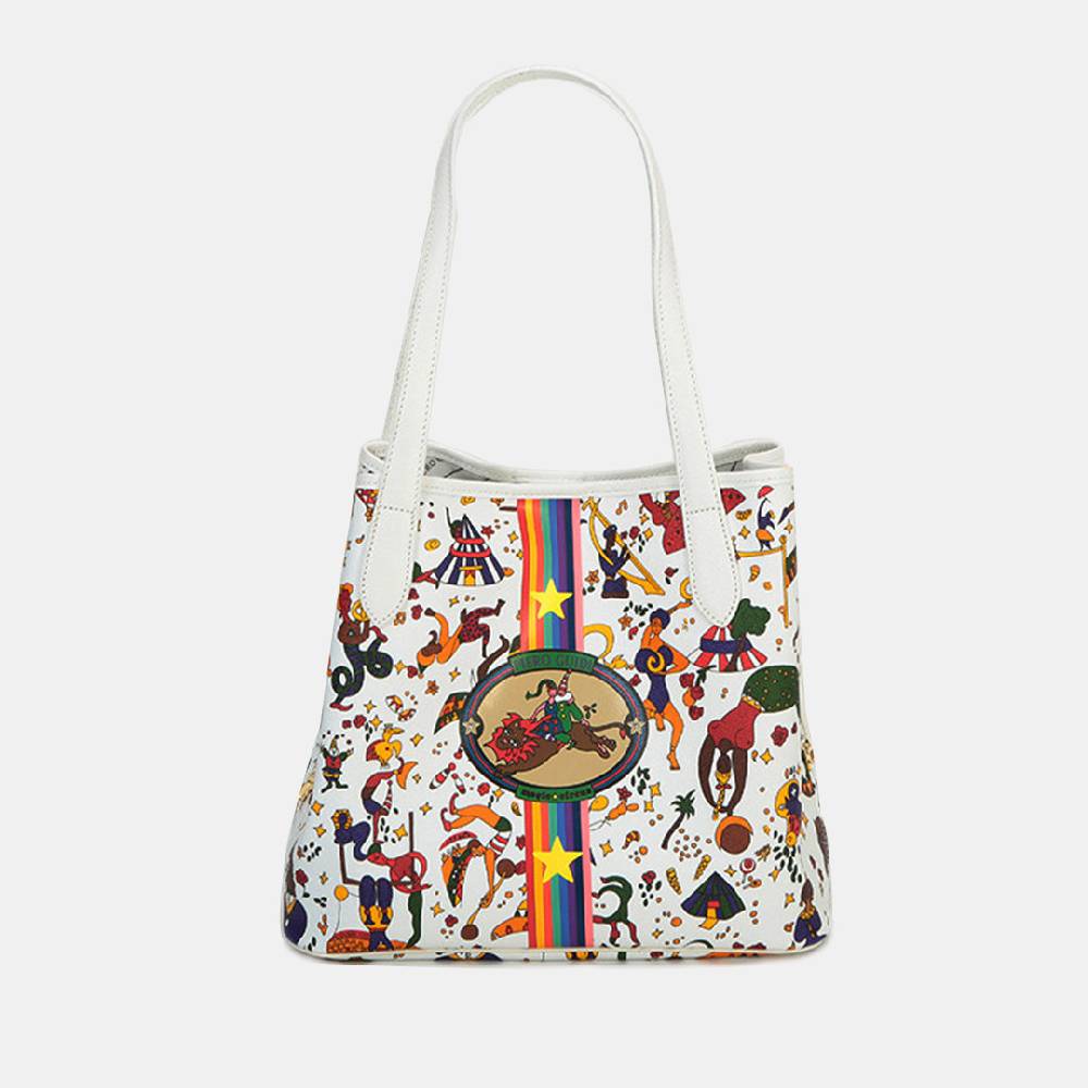 Piero Guidi PIERO GUIDI TOTE BAG/SHOPPING BAG "CIRCUS STAR"