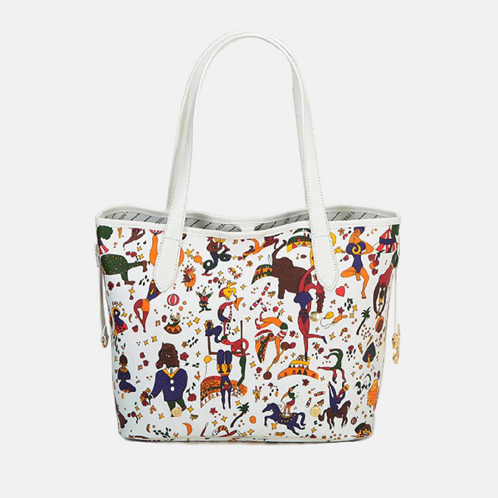 Piero Guidi PIERO GUIDI TOTE BAG/SHOPPING BAG "CIRCUS STAR"