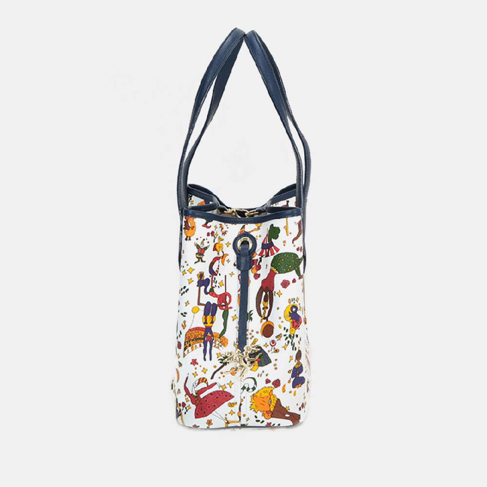Piero Guidi PIERO GUIDI TOTE BAG/SHOPPING BAG "CIRCUS STAR"