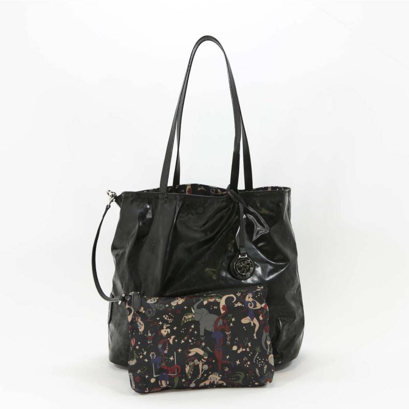 Piero Guidi PIERO GUIDI TOTE BAG/SHOPPING BAG REVERSIBILE 2 IN 1