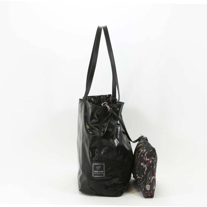 Piero Guidi PIERO GUIDI TOTE BAG/SHOPPING BAG REVERSIBILE 2 IN 1