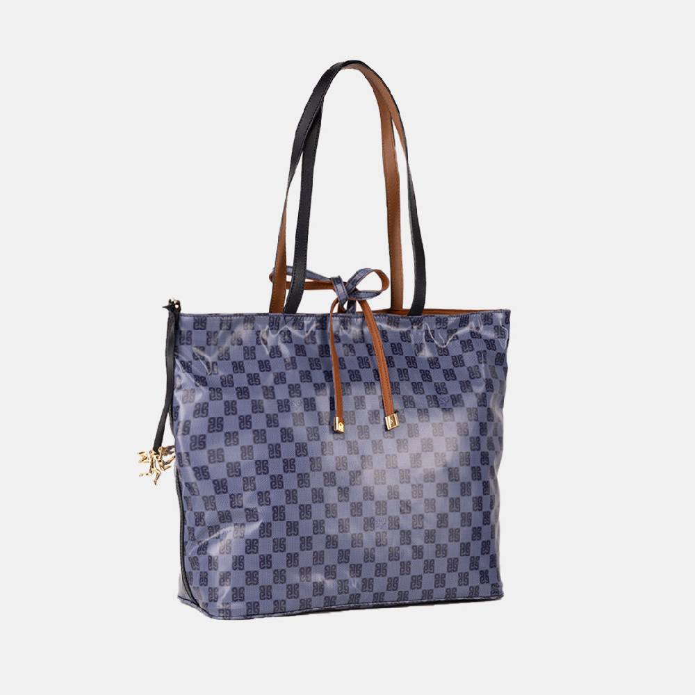 Piero Guidi PIERO GUIDI TOTE BAG / SHOPPING BAG REVERSIBILE 2 IN 1