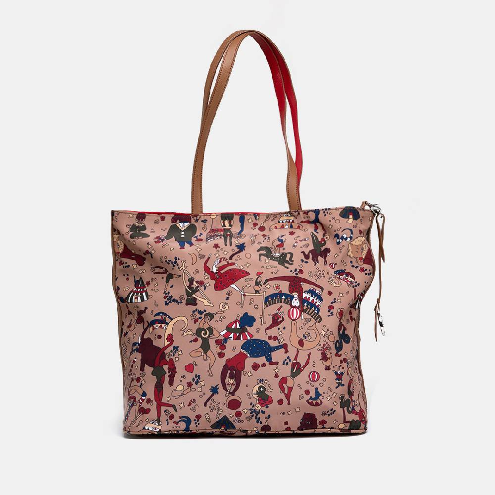 Piero Guidi PIERO GUIDI TOTE BAG/SHOPPING BAG REVERSIBILE 2 IN 1