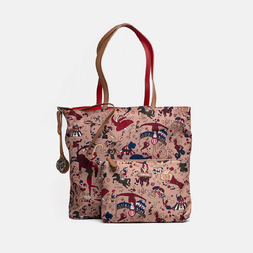 Piero Guidi PIERO GUIDI TOTE BAG/SHOPPING BAG REVERSIBILE 2 IN 1