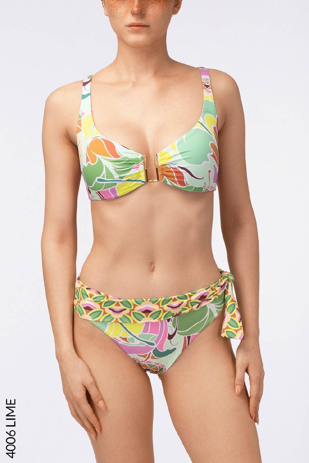 Pierre Mantoux Slip Alto Fiocco Gardenia