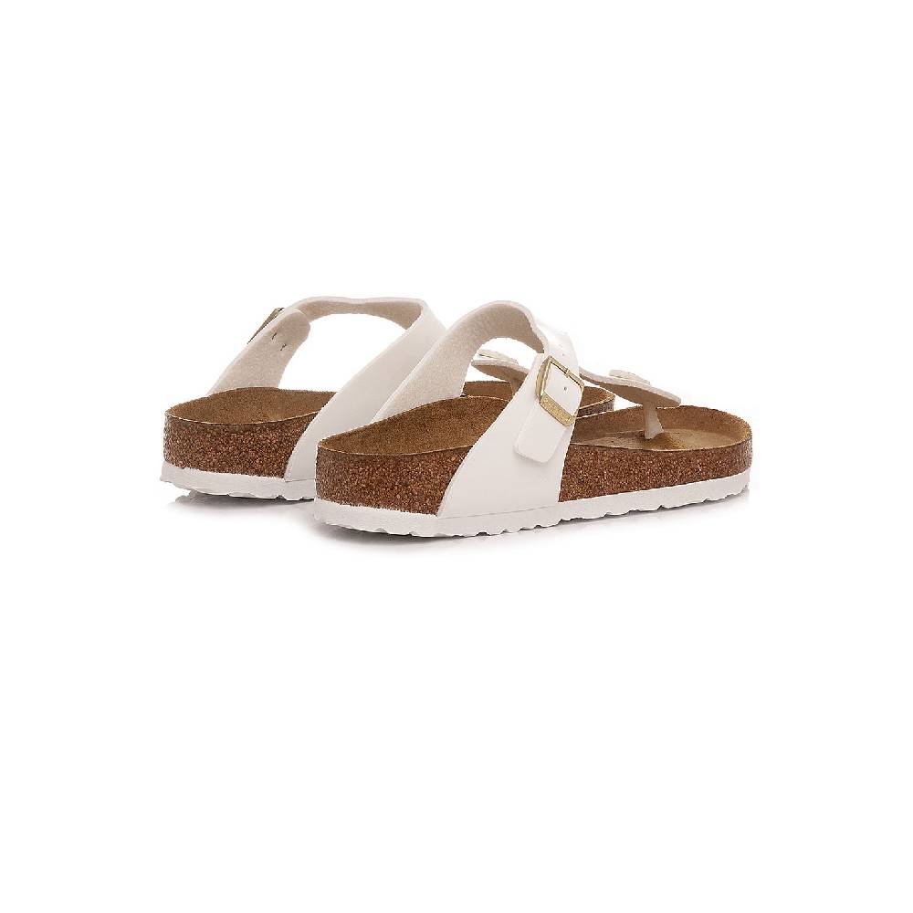 Birkenstock Ciabatte Donna Gizeh BS Patent White 1005299