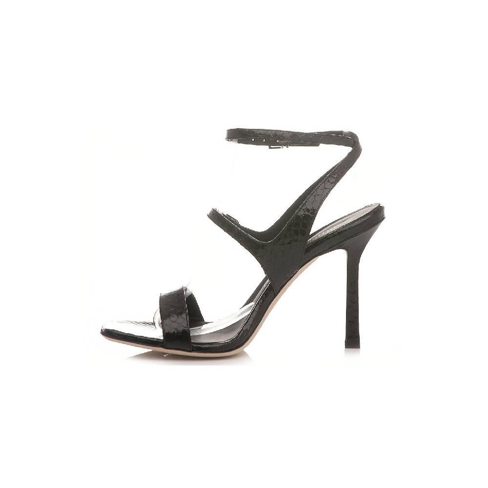 Sergio Levantesi Sandali Donna Tanya Viper Mirror Nero