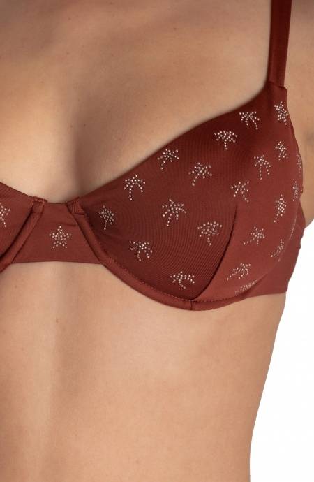Pin Up Stars BIKINI BALCONCINO FERRETTO CON BORCHIE PALMETTE
