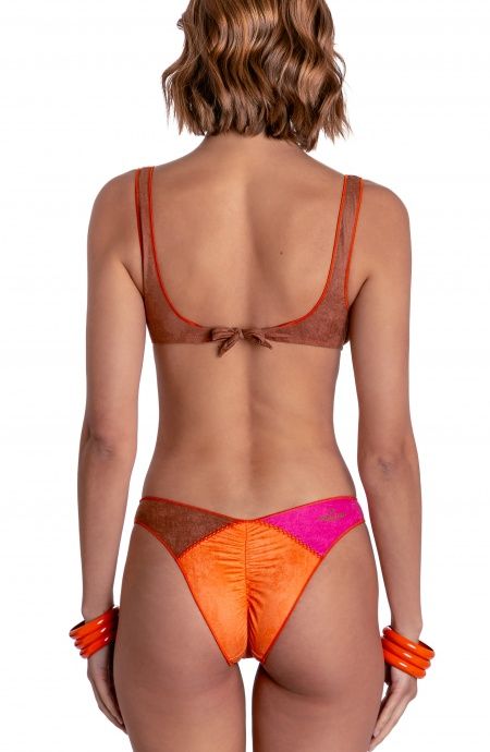 Pin Up Stars BIKINI BRASSIERE DAINETTO CON ACCESSORIO PATCHWORK